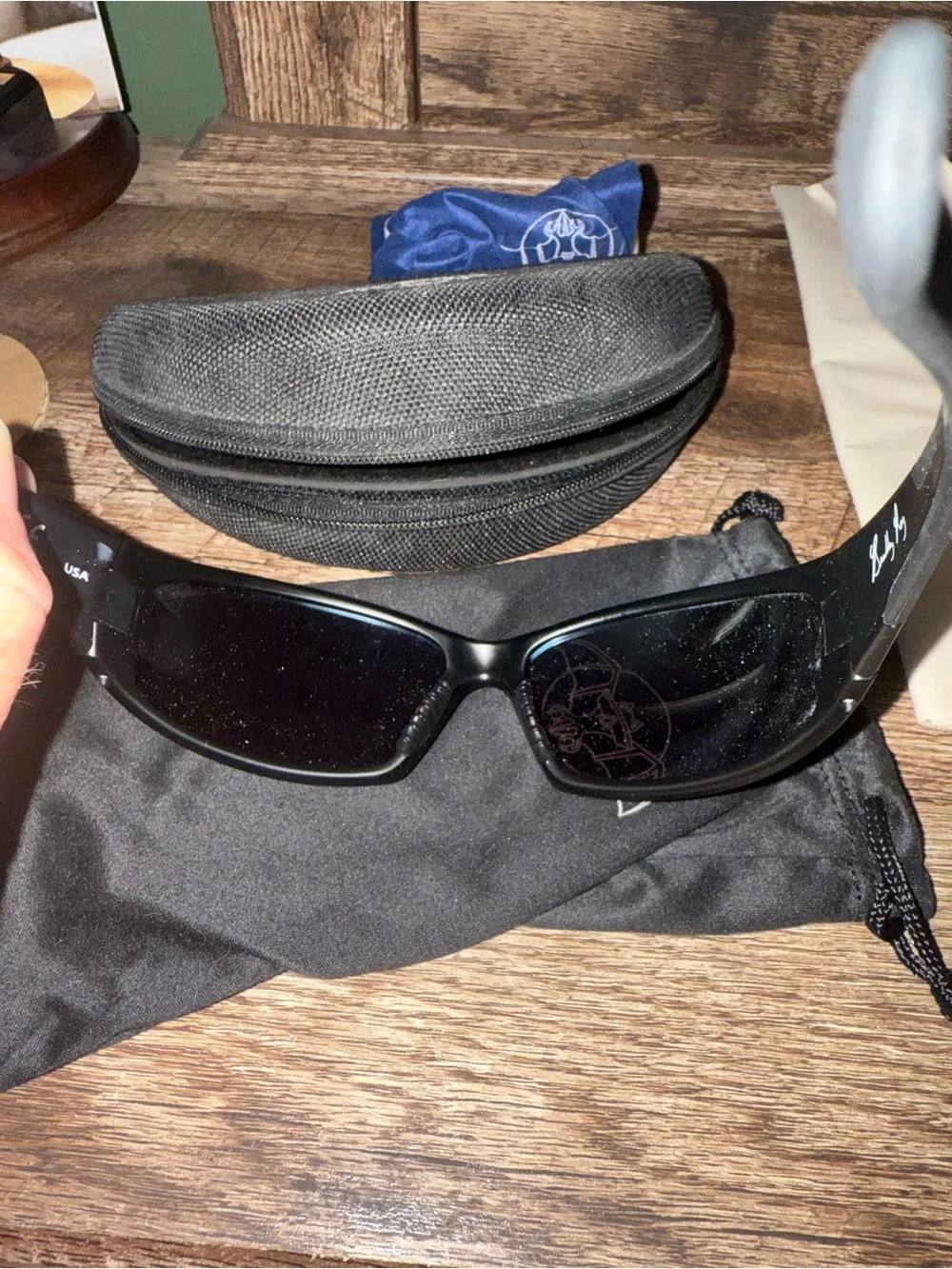 Solar Bat Bradley Roy polarized fishing sunglasses, New!